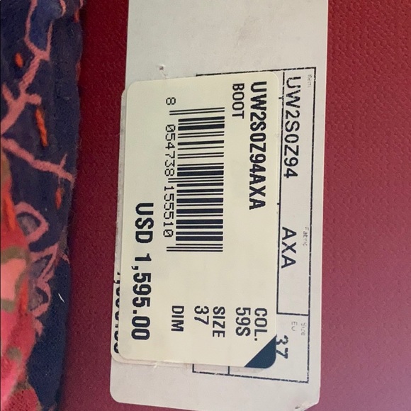 Knee high Valentino Boots size 7 - Picture 9 of 9